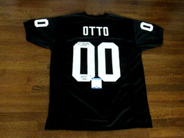 Jim Otto # 00 Hof 1980 Sbc Oakland Raiders Signed Auto Vtg Jersey Beckett Beauty - $247.49