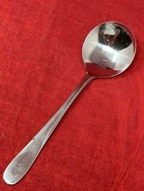 Bamberg Soup Cream 7&quot; Spoon - Stainless WMF Flatware Satin - $6.88