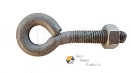 UNWELDED EYE BOLT 304-NM / A2 STAINLESS STEEL 3/8&quot;x1.5&quot; / M10x40 mm 1200506 - £6.90 GBP