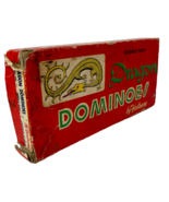 Halsam Dominoes Double Nine Dragon Wood In Box No. 920 Complete 55 Pcs V... - €8,93 EUR