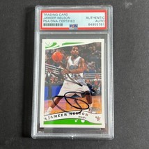 2005-06 Topps #35 Jameer Nelson Signed Card AUTO PSA Slabbed Magic - £39.86 GBP