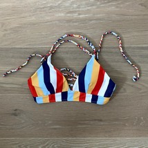 SHEIN Braided Striped Bikini Top Small - £11.37 GBP