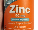 NOW FOODS Zinc Gluconate 50 mg 250 Tablets Best By 08/2028! Fresh - £11.10 GBP