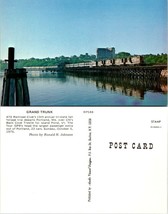 Train Railroad 470 Club&#39;s 15th Annual Fall Foliage Portland Maine GP9s Postcard - £7.51 GBP