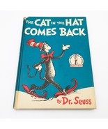The Cat In The Hat Comes Back Dr Seuss 1958 Book Club 1st Print Edition HC - $34.71 CAD