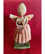 2004 Lang August Moon &quot;My Very Best Friend&quot; Angel with Cat Flutter Wing - $16.65 CAD