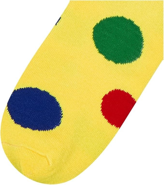 FORUM RAINBOW POLKA DOT CLOWN SOCKS UNISEX ADULT COSTUME ACCESSORY 66707 Item image 3