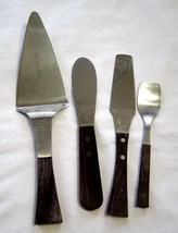 Cambridge Silversmiths Townhouse Stainless (Satin) French Solid Knives Set Of 4 - £19.90 GBP