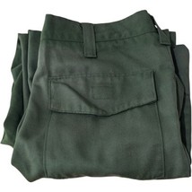 FSS Green Aramid Pants Fire Fighter 34x30 FR Wildland Forest Terry 1980s... - $1,431.55 MXN