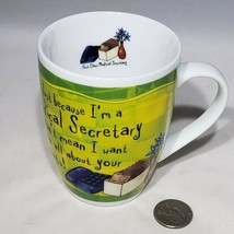 History &amp; Heraldry First Class Medical Secretary Admin Fine Porcelain Mug 10 oz - £10.20 GBP