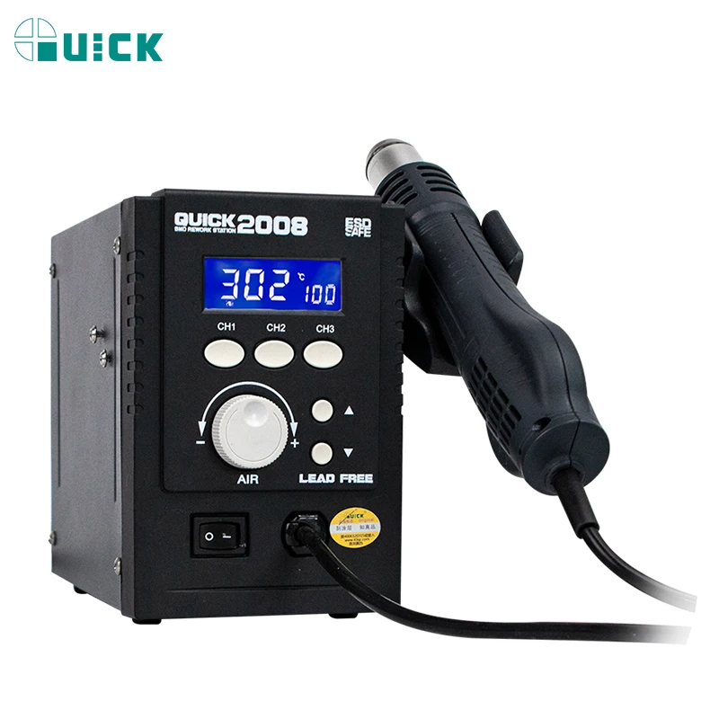 8 spiral wind esd rework station 700w hot air gun for mobile phone lcd motherboard thumb155 crop