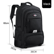 Men&#39;s Outdoor Backpack 60L High Capacity Climbing Travel Sports Rucksack School  - £58.84 GBP