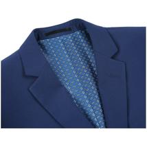 Men RENOIR suit Solid 2 Button Business Formal All Purpose Slim Fit 201-20 Blue image 6