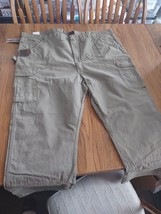 Wrangler 50 X 32 Khaki Pants-Brand New-SHIPS N 24 HOURS - £39.25 GBP