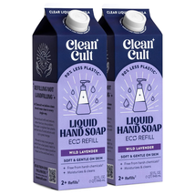 - Liquid Hand Soap Refills - Wild Lavender - Made with Aloe Vera &amp; Lavender Esse - £22.65 GBP