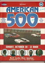 1974 American 500 Race Program Nascar - £41.66 GBP