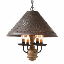Homespun wood Shade Light in Pearwood image 2