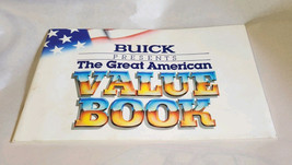 1988 U.S. OLYMPIC TEAM BUICK GREAT AMERICAN VALUE BOOK RARE - $25.00