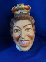RARE Vintage Cesar Mask Queen Elizabeth 1980s Full Head - £261.58 GBP