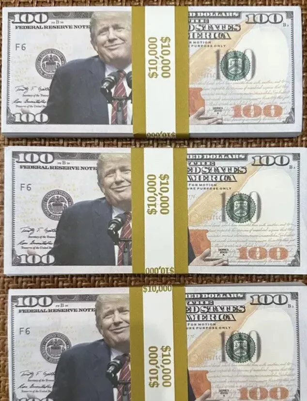 Pack of 100 Donald Trump 2024 Re-Election Presidential #MAGA $100 Bills USA - €30,57 EUR