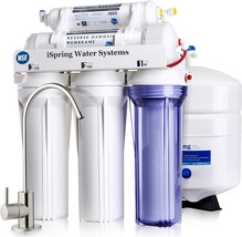 High Capacity Under Sink 5-Stage Reverse Osmosis Drinking, Nsf Certified. - £196.30 GBP