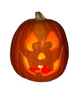VTG 1995 TRENDMASTERS Pumpkin Halloween Light Up Foam Blow Mold Jack-O-L... - $18.70