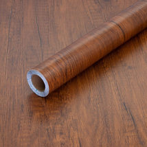 Peel and Stick Wood Grain Contact Paper 17.71&quot; X 118&quot; Brown Wooden Look Wallpape - £8.86 GBP