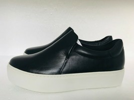 Vagabond Jessie Black Leather Sneakers Slip On Shoes EU40 US9 UK7 - £64.13 GBP