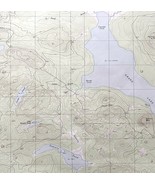 Map Grand Lake Seboeis Maine 1985 Topographic Geo Survey 1:24000 27 x 22... - $61.53 CAD