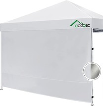 Acepic Instant Canopy Tent Sidewalls With Silver Coating For 10X10 Ft. Pop Up - £30.36 GBP