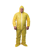 Shieldtech 55 Coverall, Chemical resistant Hood &amp; Boots = Single Suit, 2... - £9.23 GBP