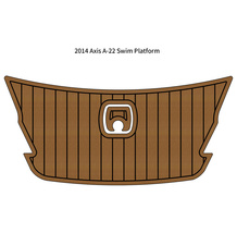2014 Axis A-22 Swim Platform Step Pad Boat EVA Foam Faux Teak Deck Floor... - $281.00
