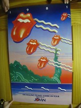 The Rolling Stones Poster Jovan American Tour 1981 - $179.29