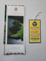 1991 US Open Golf Thursday Ticket Stub &amp; Pairings Sheet Hazeltine Payne Stewart - £23.45 GBP