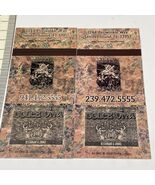 Lot Of 2  Matchbook Cover  Dolce Vita Restaurant &amp; Lounge Sanibel Island... - $269.93 MXN