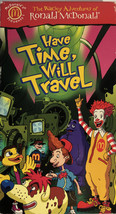 VHS 2001 The Wacky Adventures of Ronald McDonald Vol 5 Have Time Will Travel - £58.69 GBP