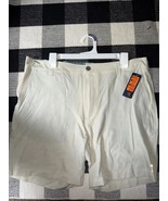 Margaritaville Mens 4-Way Stretch Quick Dry Shorts Silver Birch Size 34 ... - $15.83