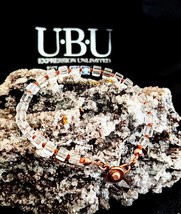 UBU Brand Bracelet genuine Quartz and Copper - £52.30 GBP