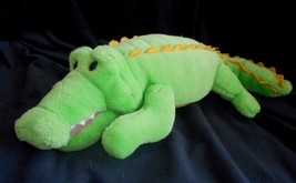 16&quot; Vintage 1994 R Dakin Green &amp; Yellow Alligator Crocodile Stuffed Animal Plush - £18.68 GBP
