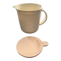 Vintage Tupperware Creamer With Pink Snap Lid 12oz #2309A-1 1990&#39;s Made in USA - £7.83 GBP