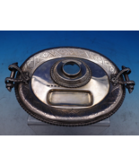 George Unite Sterling Silver Tray for Inkwell Footed Diapering Border (#... - $975.71 CAD