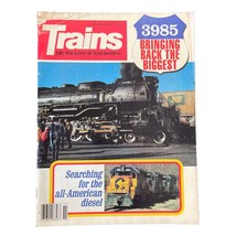 Trains The Magazine Of Railroading November 1982 Bringing Back The Biggest - $11.99