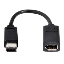 Ieee 1394 6Pin Male To Female Extension Data Video Capture Card Firewire... - £13.36 GBP