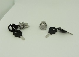 2x Pack 12mm Mini Lock Power Switch w Security Key On Off 3A 250V Button... - $261.74 MXN