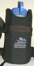 JANDD black Cordura (TM) water bottle carrier with waist strap, circa 1980-1990s - £23.78 GBP