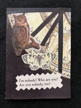 &quot;I&#39;m Nobody Who Are You?&quot; ACEO Mixed Media Collage Original Art by Storm - £23.55 GBP