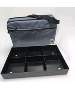 Vtg 30 Cassette Tape Carrying Case Soft Plastic Nylon Conductor Series G... - €11,53 EUR