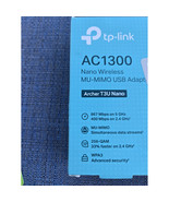 TP Link ARCHER T3U NANO AC1300 NANO DUAL BAND WI-FI USB ADAPTER - $53.38