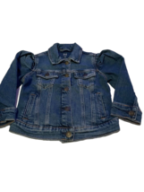 GIRL&#39;S GAP TRUCKER DENIM JACKET SIZE XS/4-5/NWT - £15.73 GBP