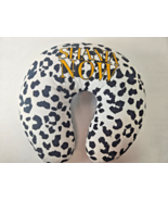 Shania Now Cheetah Print Black White Neck Travel Pillow Tour Merch Shani... - $40.78 CAD